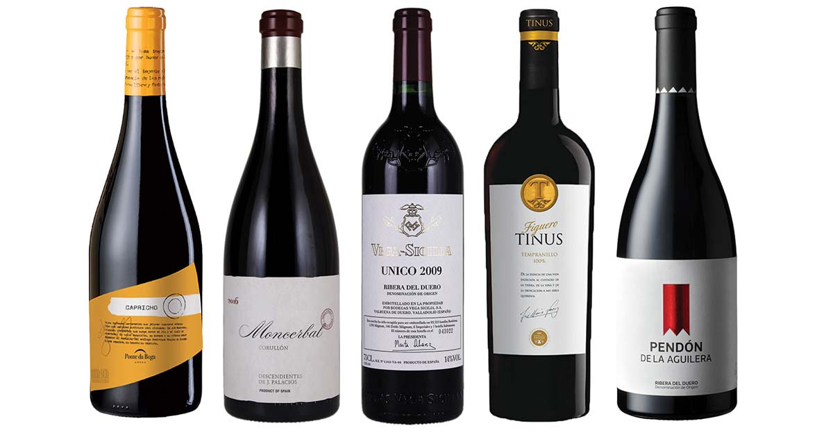 Các loại rượu vang của Tây Ban Nha